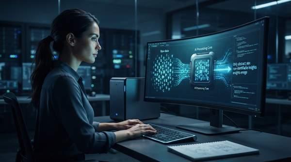 Editorial illustration for How Homomorphic Encryption Lets AI Analyze Your Data Without Seeing It
